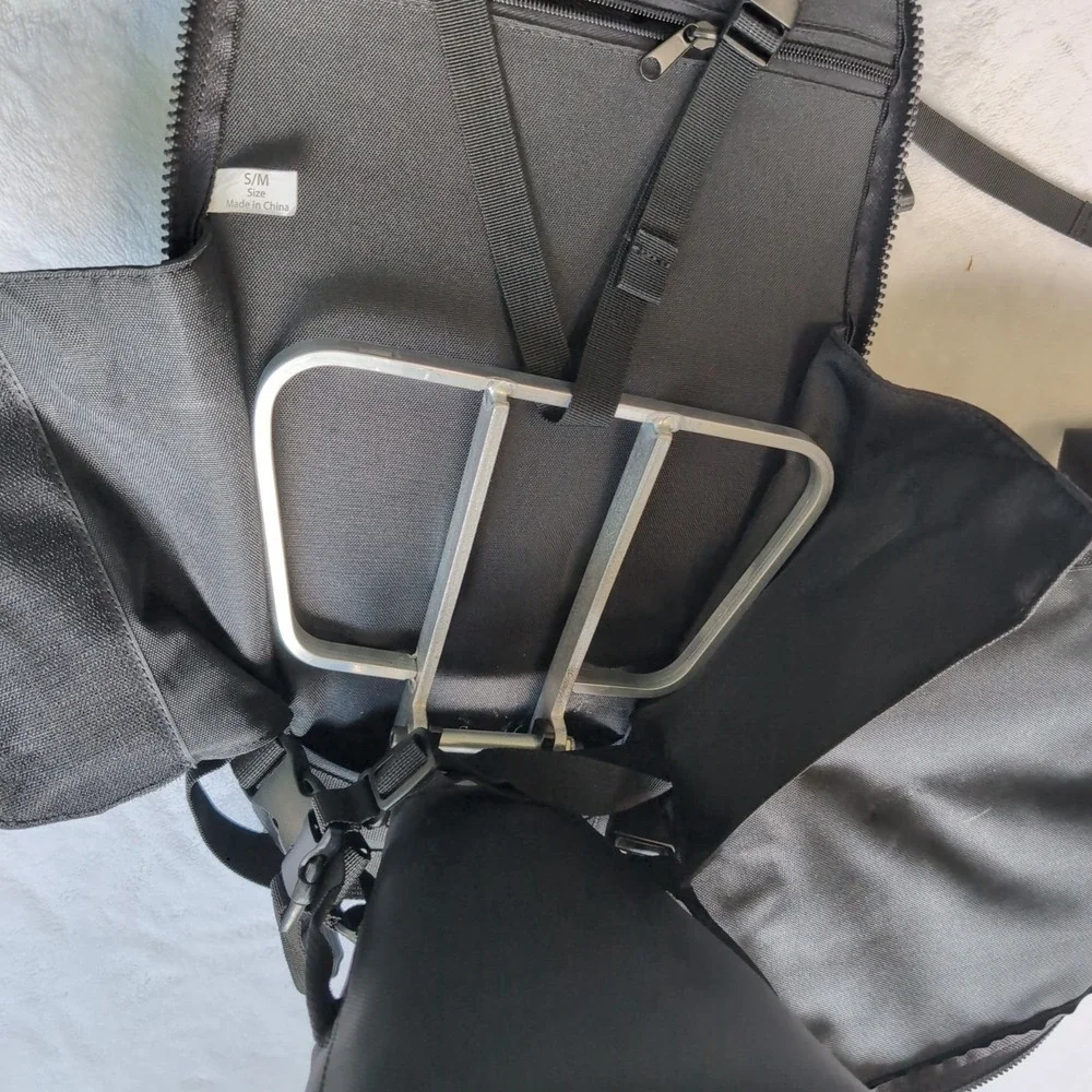 Freeloader Child Carrier with Saddle Seat Hiking Travel Seat 25-80 lbs Backpack